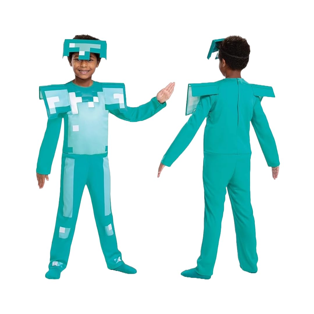 Diamond Armour Fancy Dress for Kids - Official By Disguise