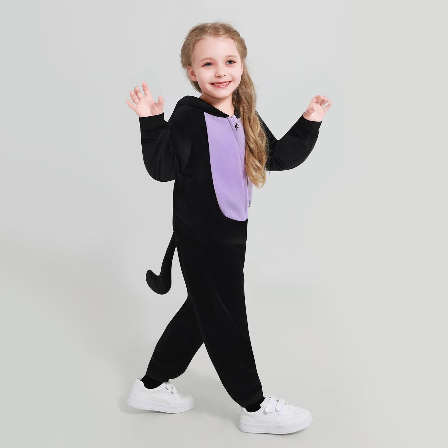 Miyanuby Toddler Baby Girls Boys Fuzzy Warm Outfit Set Halloween Costumes Fall Winter Pants Clothes Dress Up Animal Costumes