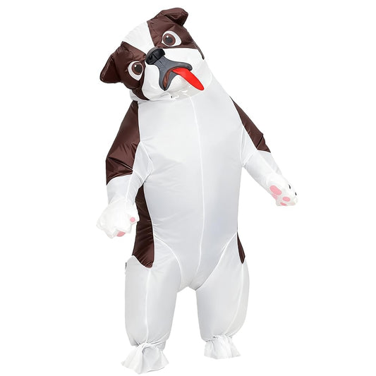 Inflatable Dog Costume for Adult Funny Blow Up Costumes Party