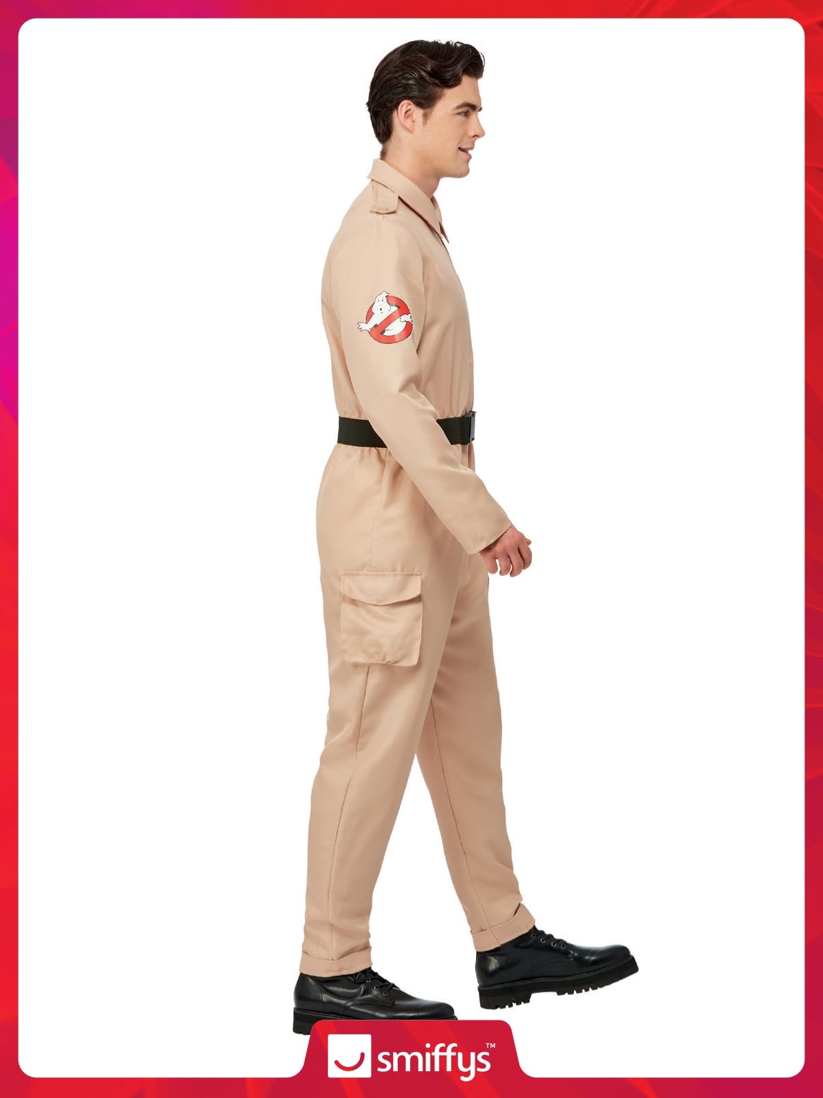 Ghostbusters Men's Costume for Adults - Jumpsuit and Inflatable
