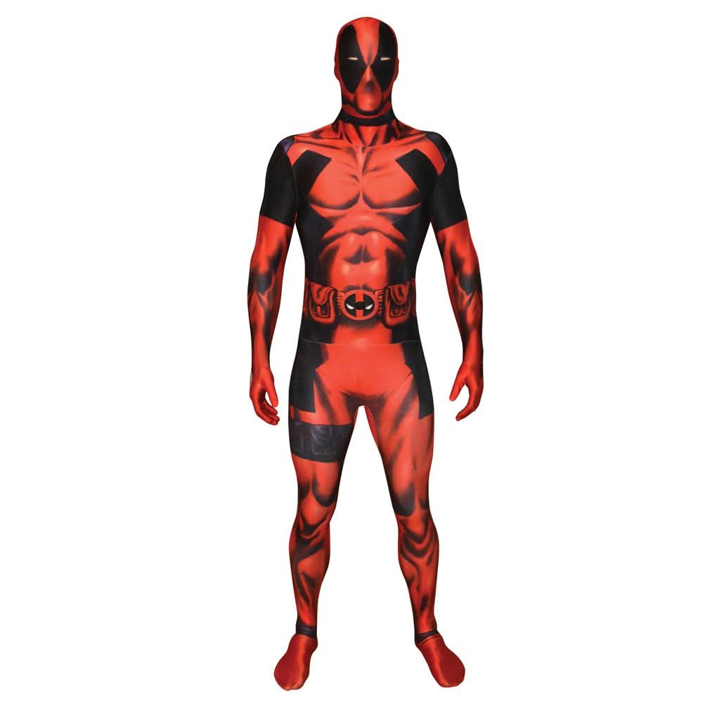 Official Deadpool Morphsuit Fancy Dress Costume