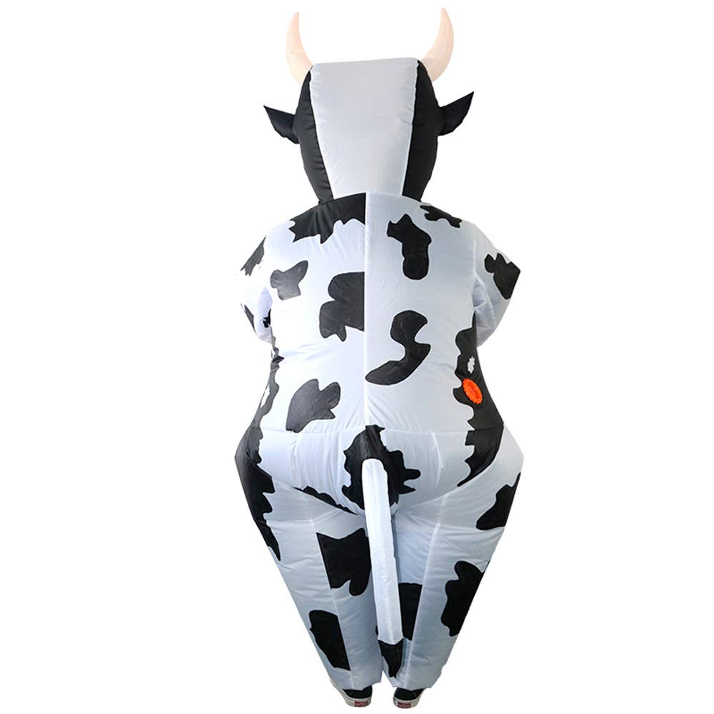 Inflatable Cow Costume Adult Blow Up Cow Costume Fancy Dress (image 5)