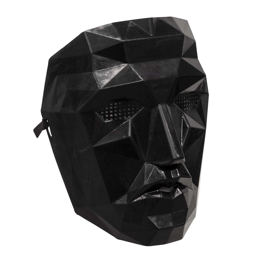 Boland - Leader Boss Mask soldier, guard, player, face mask, Korean game mask, game, costume, carnival, theme party (Leader)