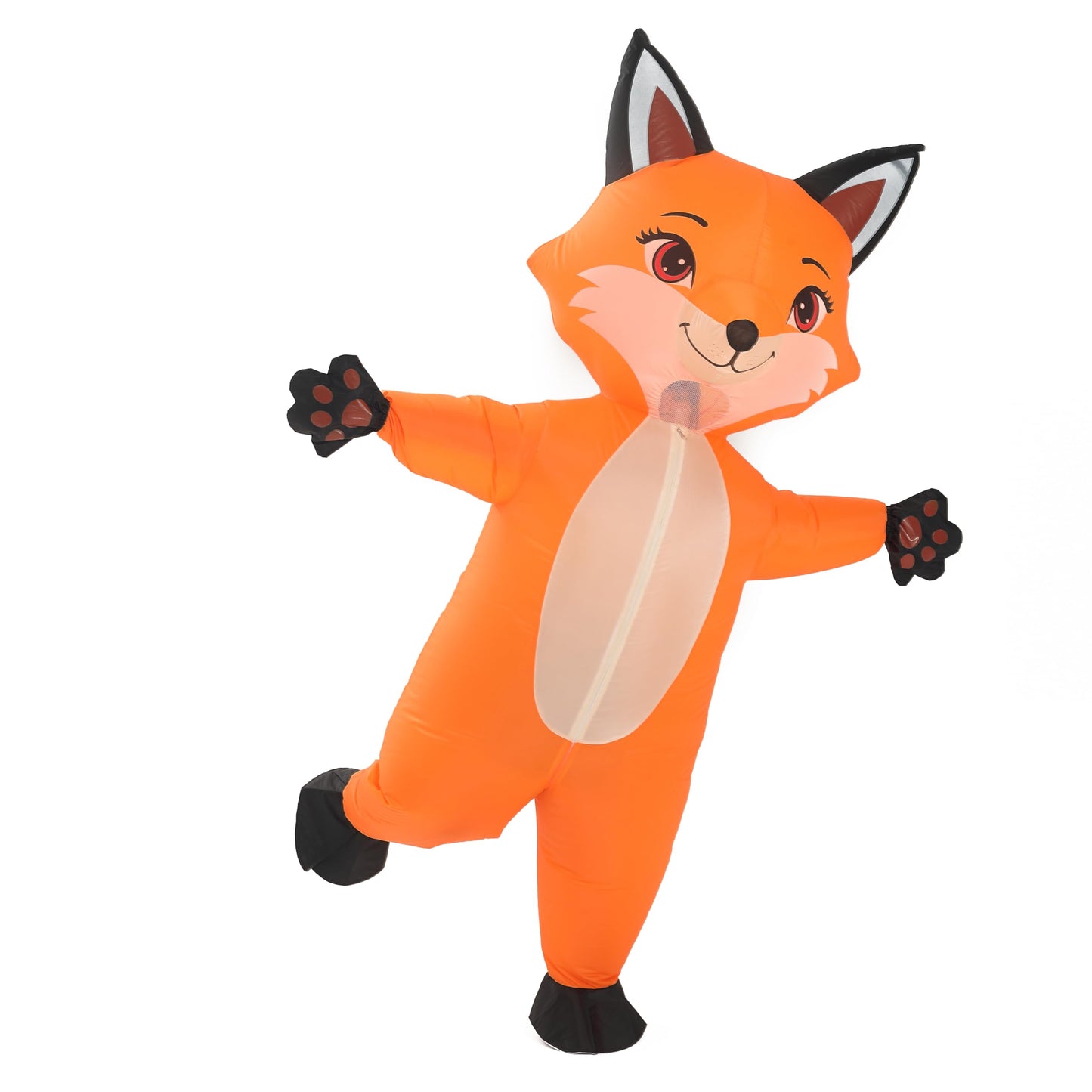 Fox Costume Inflatable Costume Fox for Women Man Halloween Party