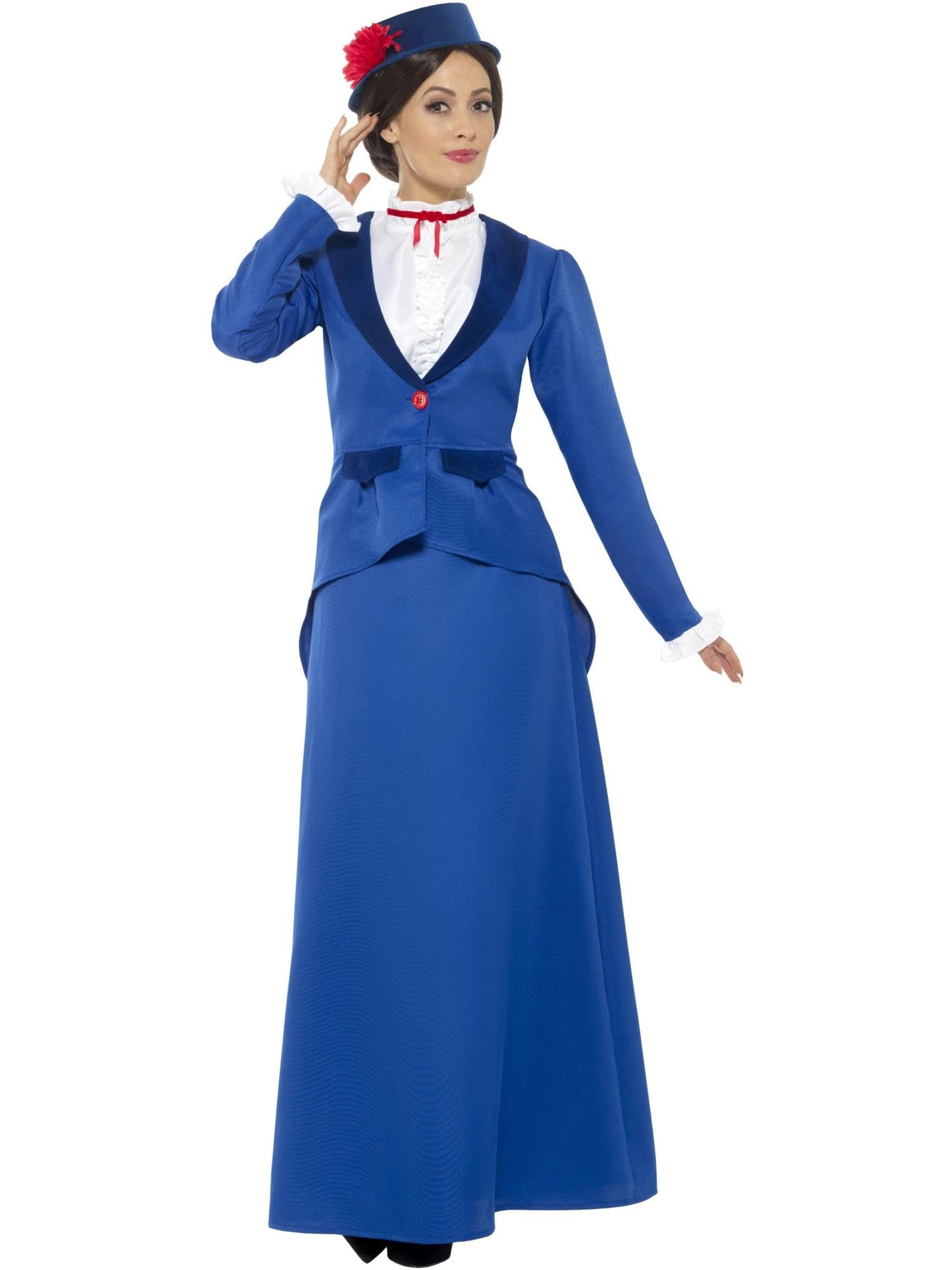 Victorian Nanny Costume - Blue