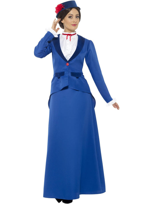 Victorian Nanny Costume - Blue