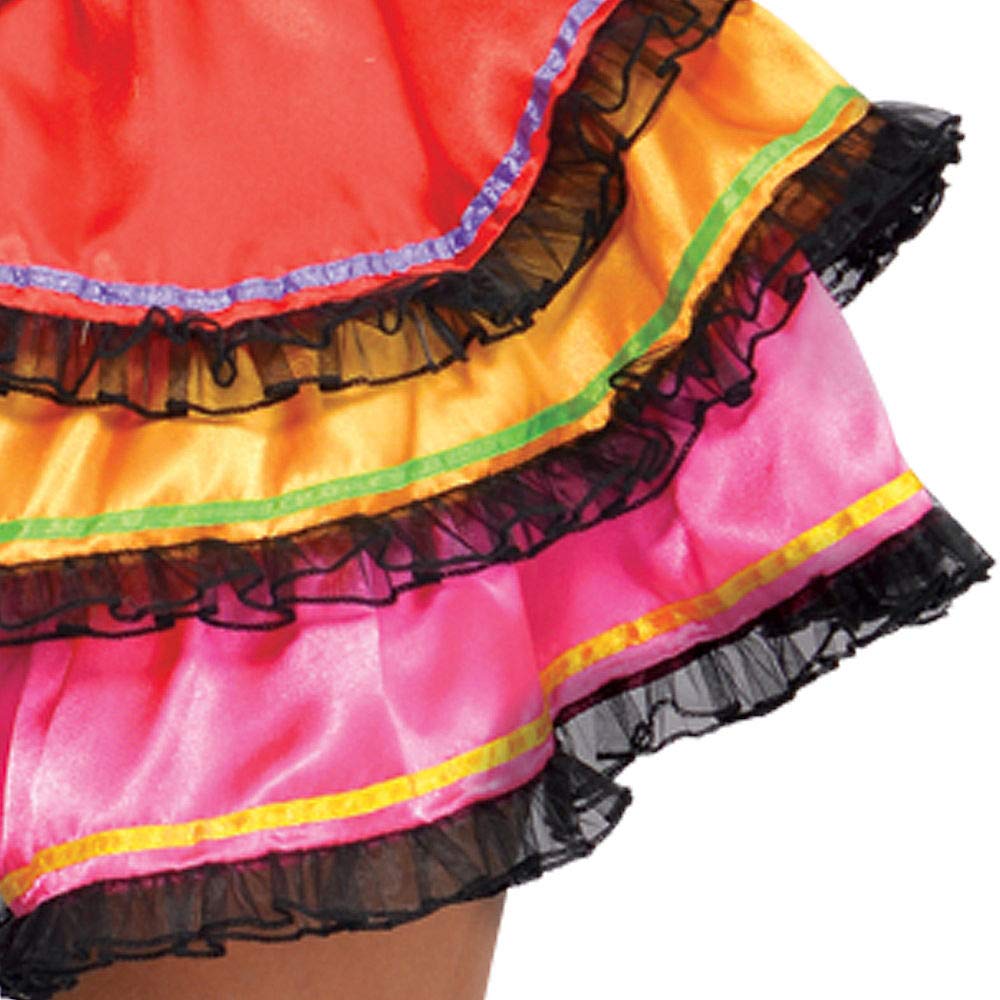 (PKT) (Fix 25/25) (844569-55) Adult Ladies Day Of The Dead Señorita Costume (Extra Large)
