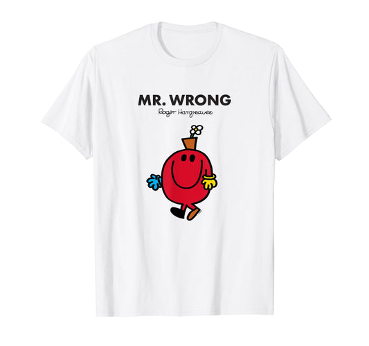 Mr. Men Mr. Wrong T-Shirt T-Shirt
