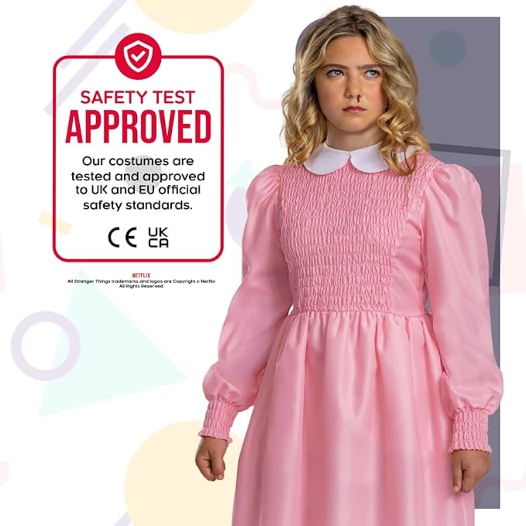 Disguise -eu-6 Eleven Pink Dress Tween Classic (EU) Costume (image 3)