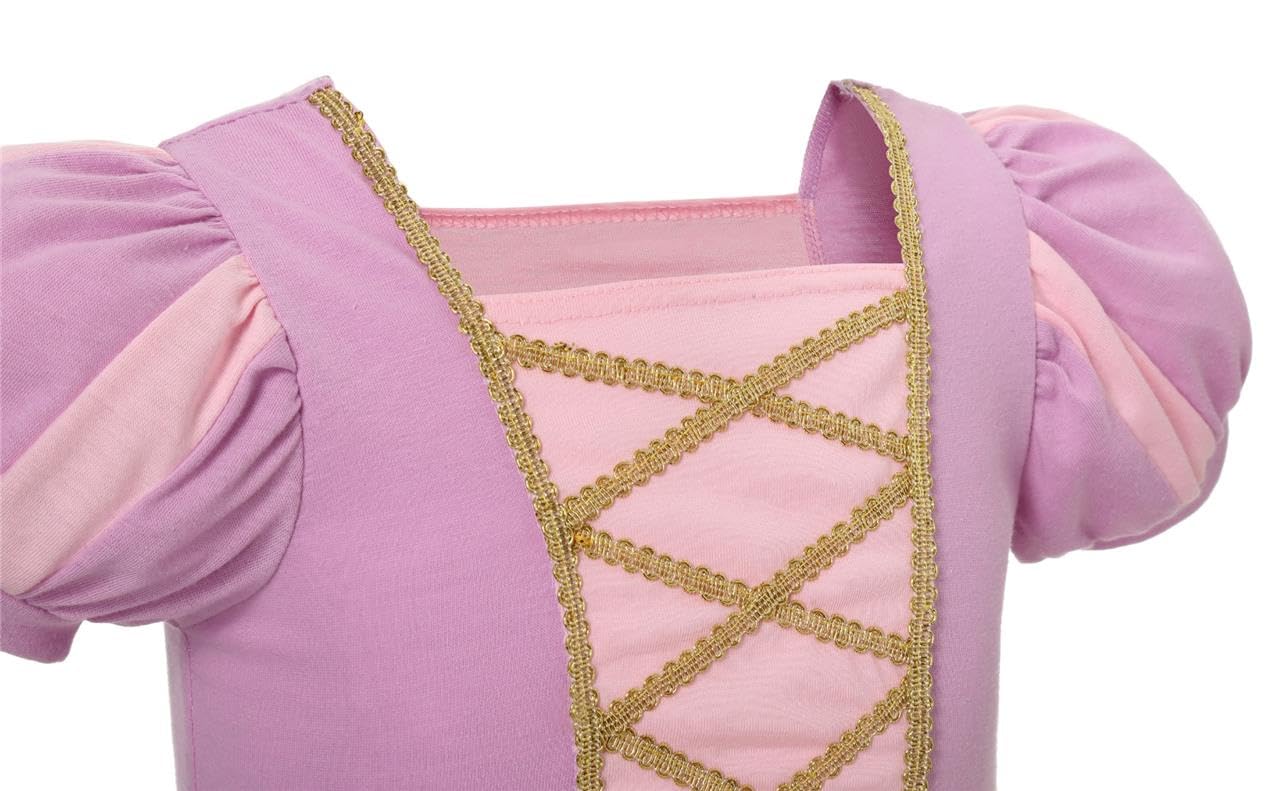 Lito Angels Girls Princess Costume, Purple, Age 4-5 Years