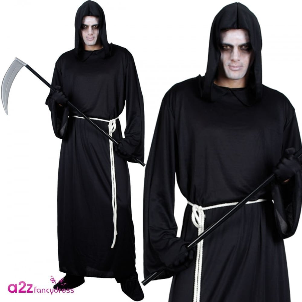 Wicked Costumes Grim Reaper Costume for Halloween - Plus Size