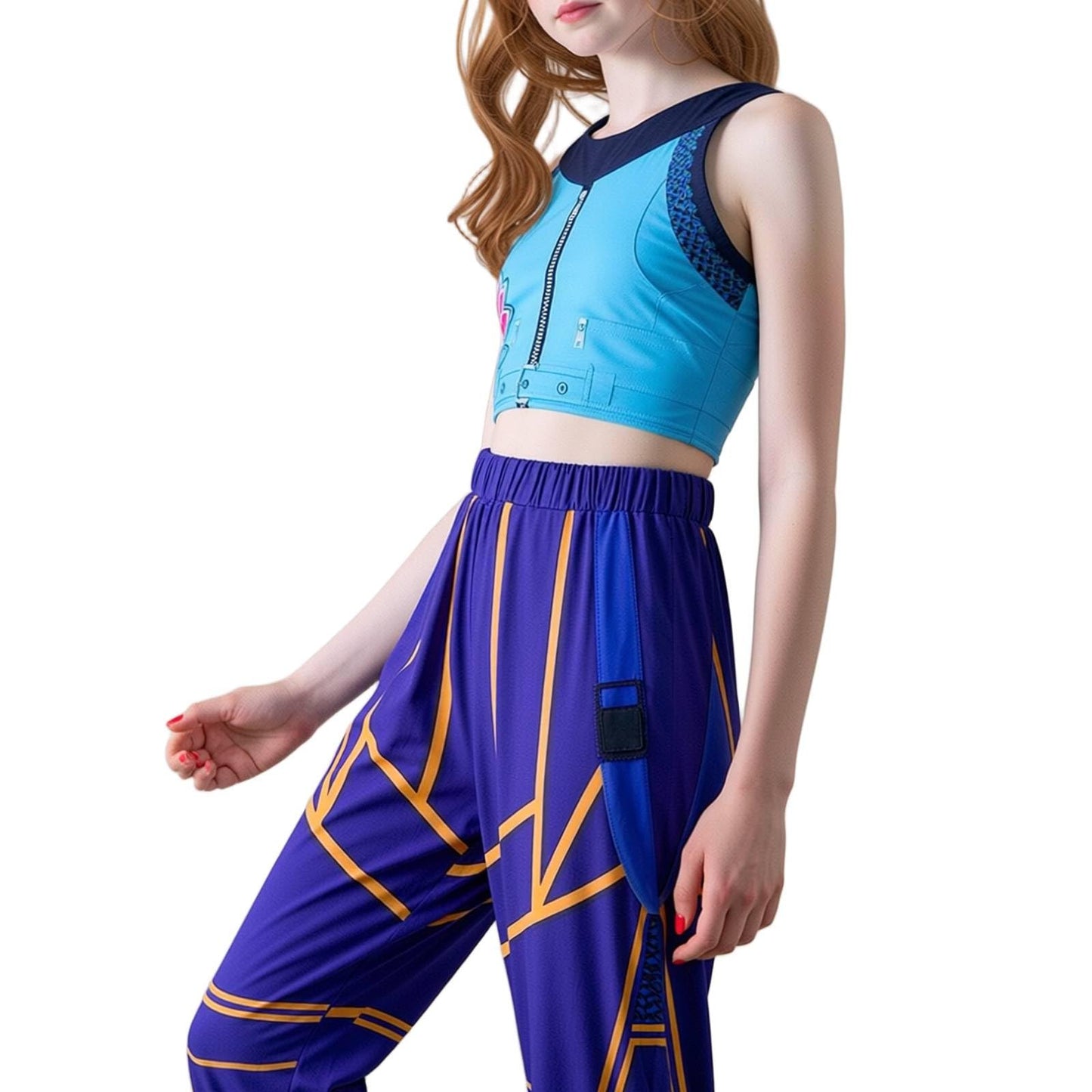 Singers Outfit Idol Stage Group Costumes Carnival Uniform Role Play