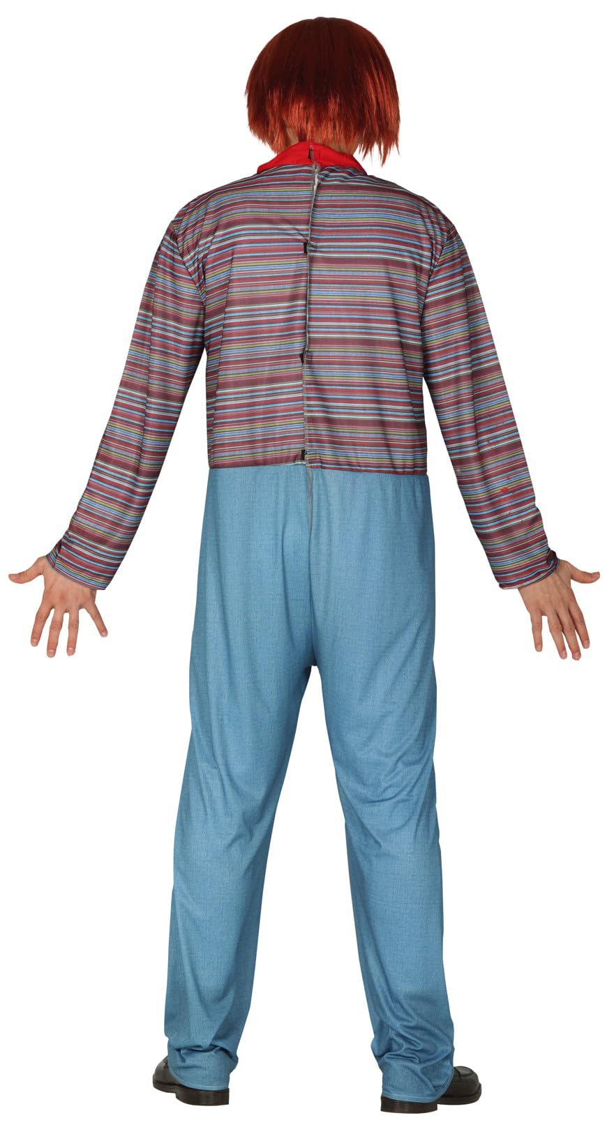 FIESTAS GUIRCA Mens Killer Doll Fancy Dress Costume Halloween Size Large