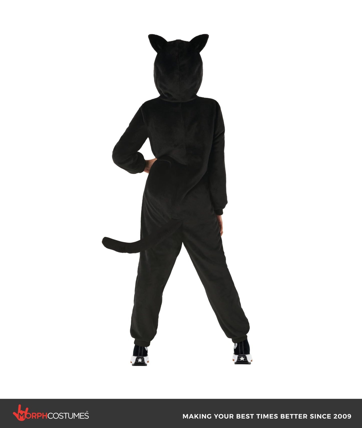 Morph Plush Black Cat Costumes For Kids Cat Costume, Girls Halloween Costumes For Kids, Halloween Costume For Girls XL