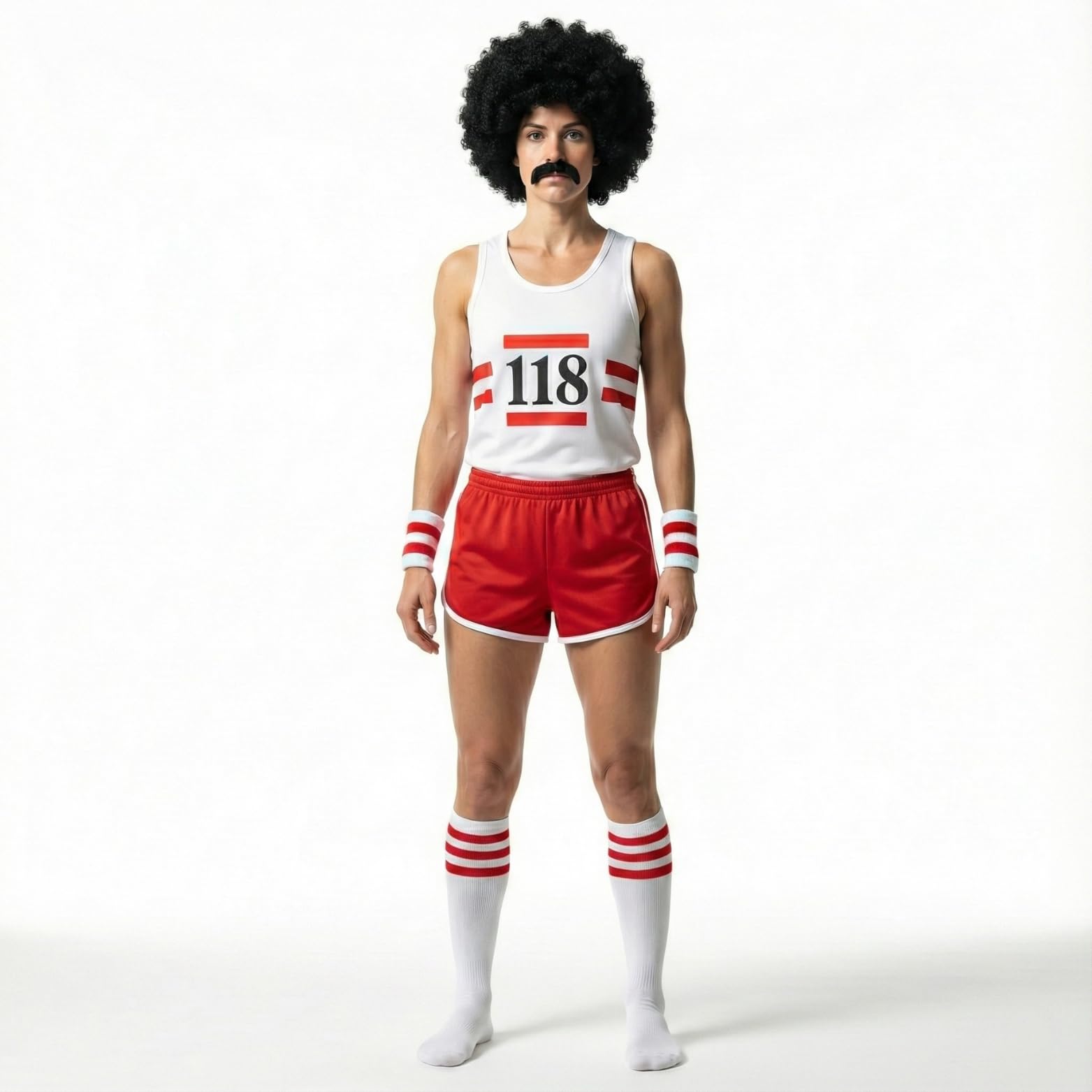 Fairy Trendz Womens Mens 118 Fancy Dress Costume Marathon Retro (image 8)