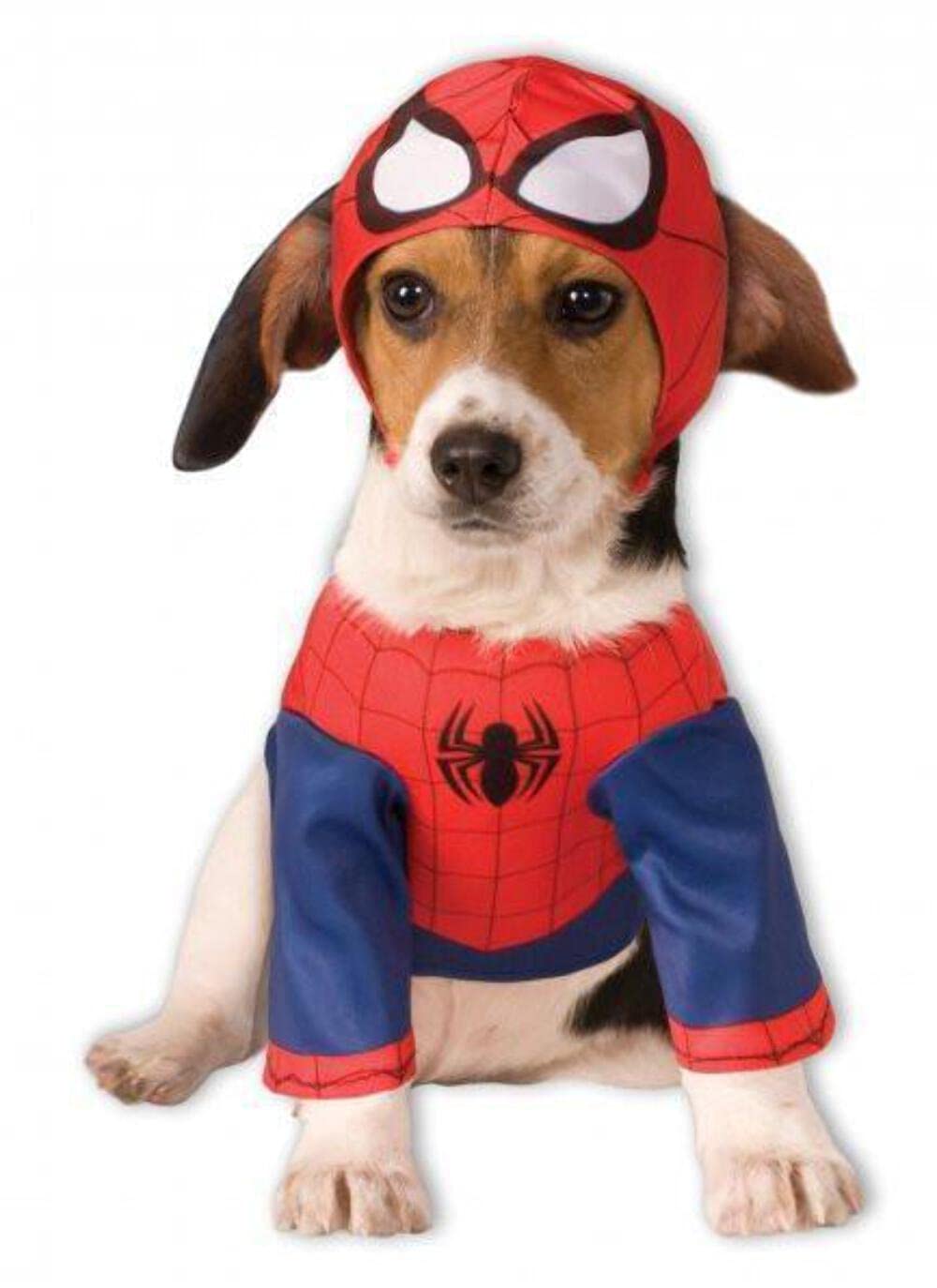 Unisex Adult S Marvel Universe Spider Man Pet Costume - Red; Blue