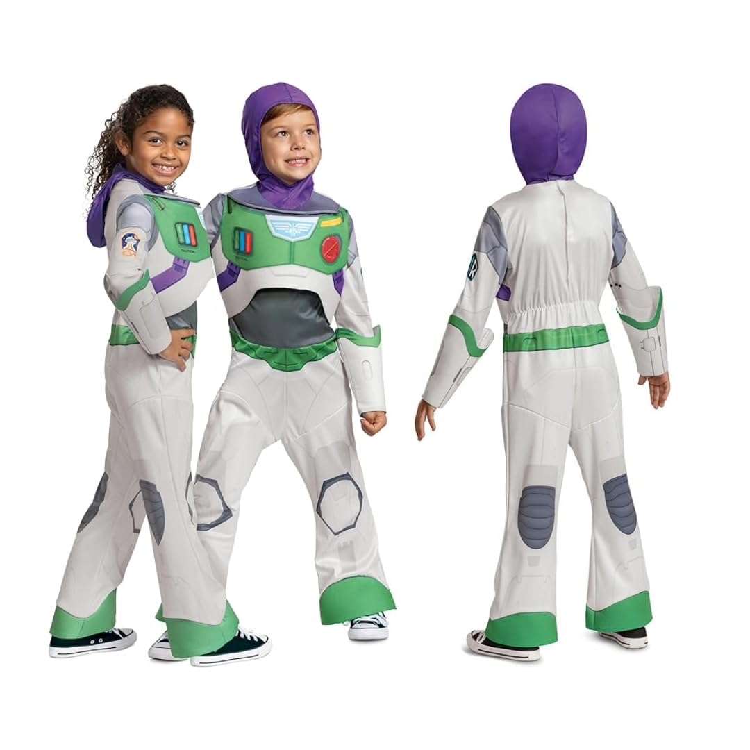 Disguise Disney Pixar Toy Story Officially Licensed Space Ranger Classic Costume – Kids, Ages 4-6