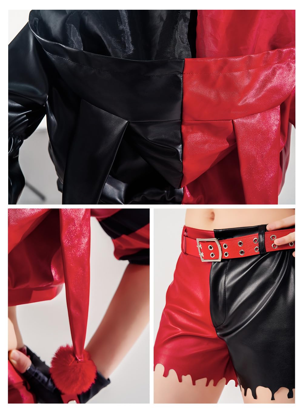 OSIAS Women Quinn Cosplay Costume (L)