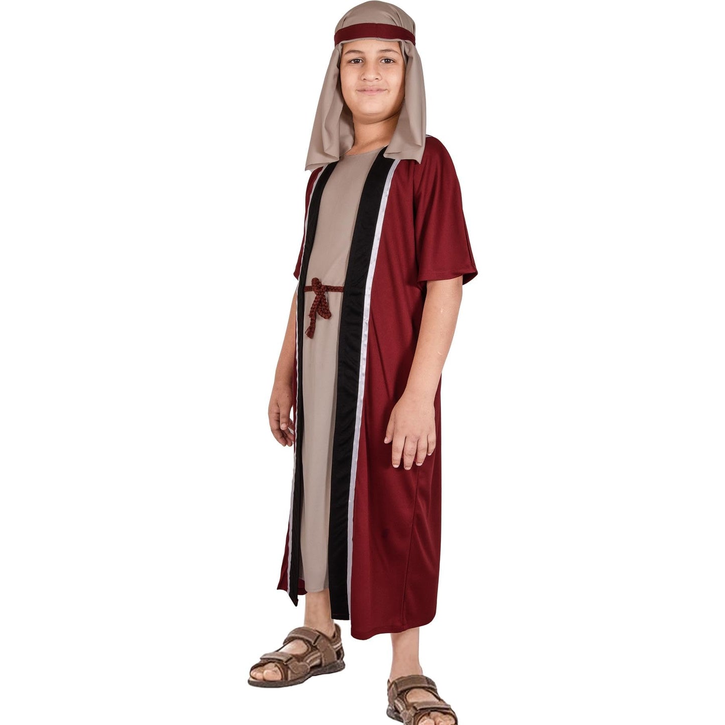A2Z 4 Kids Boys Nativity Joseph Costume Xmas Outfit - Joseph Costume 12-14
