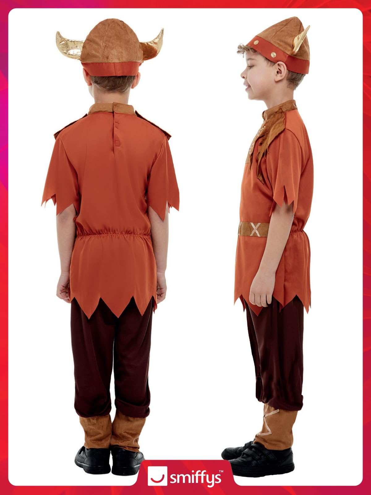 Smiffys Viking Costume,Teen Boy - Age 12 years +