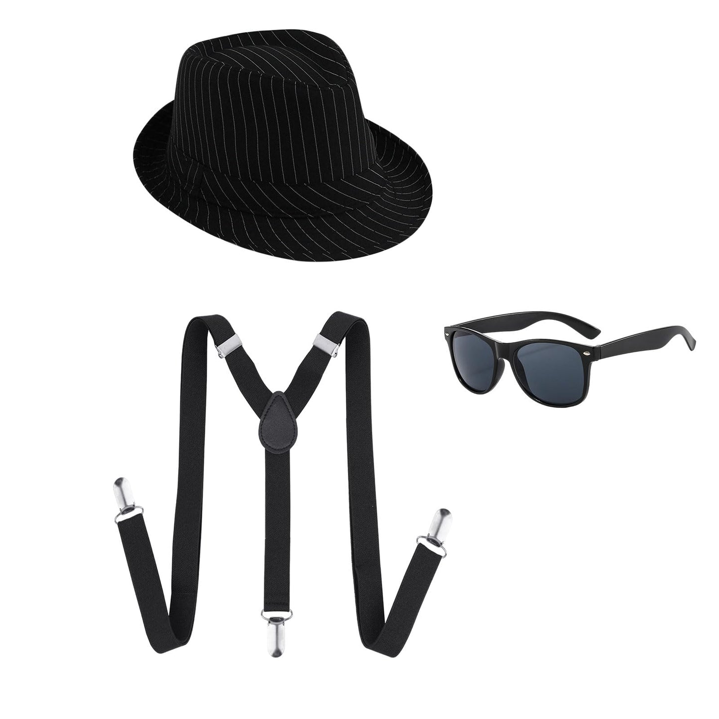 Adults 1920s Gangster Costume - Men Costume Accessories Gangster