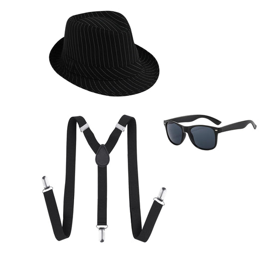 Adults 1920s Gangster Costume - Men Costume Accessories Gangster
