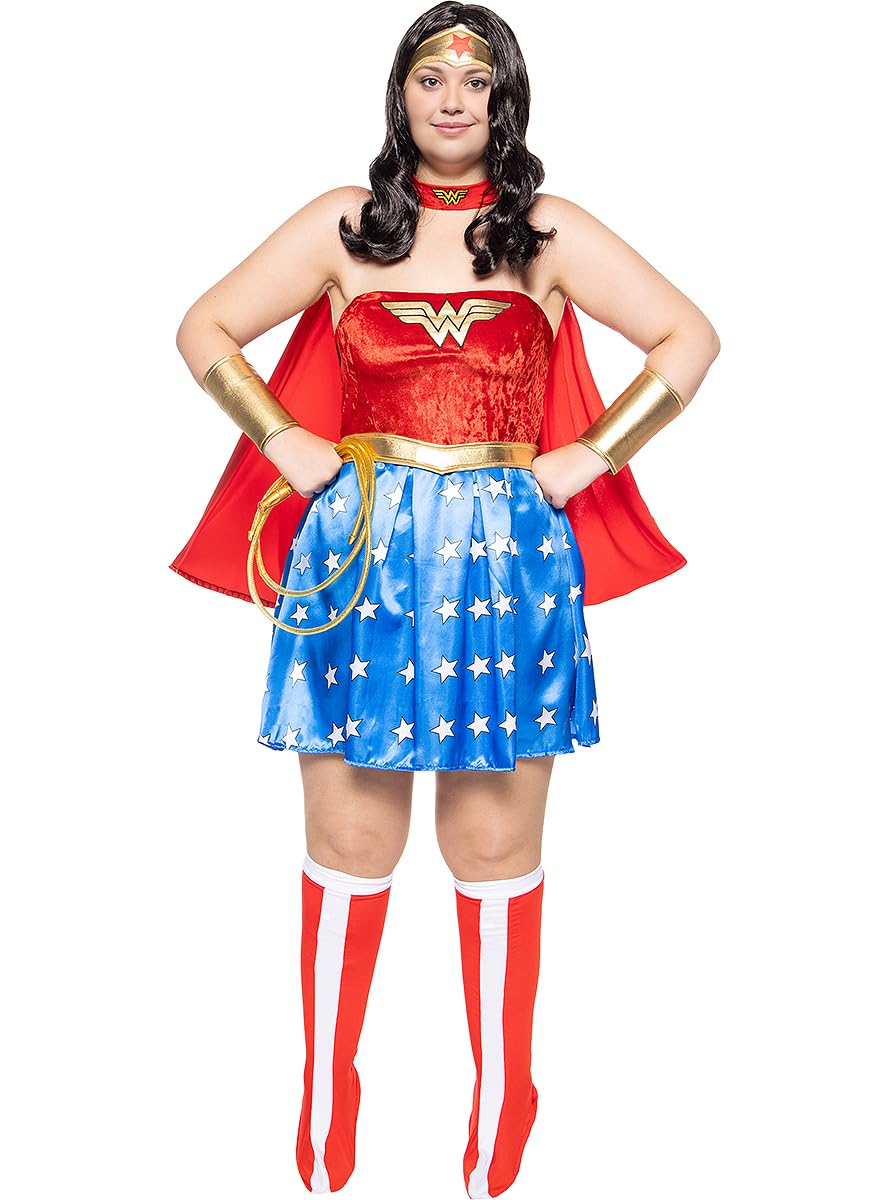 Sexy Wonder Woman Costume for Woman Superheroes - DC Comics