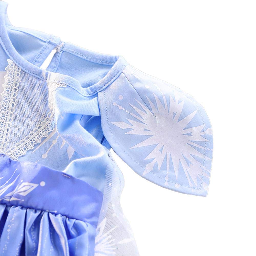 Lito Angels Girls Snow Queen Princess Costume, Blue, Age 2-3 Years