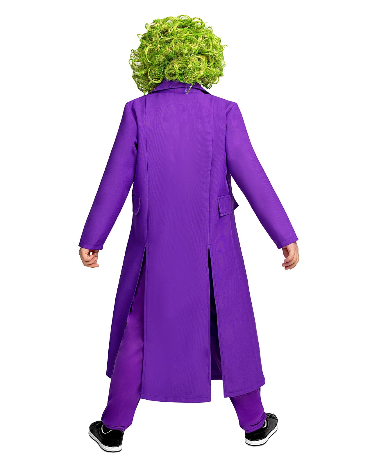 Funidelia Official Joker Costume for Kids, Includes jacket, vest with collar, tie and trousers, Size 3-4 years, Superheroes, DC Comics - Costume for Kids for parties, Carnival and Halloween
