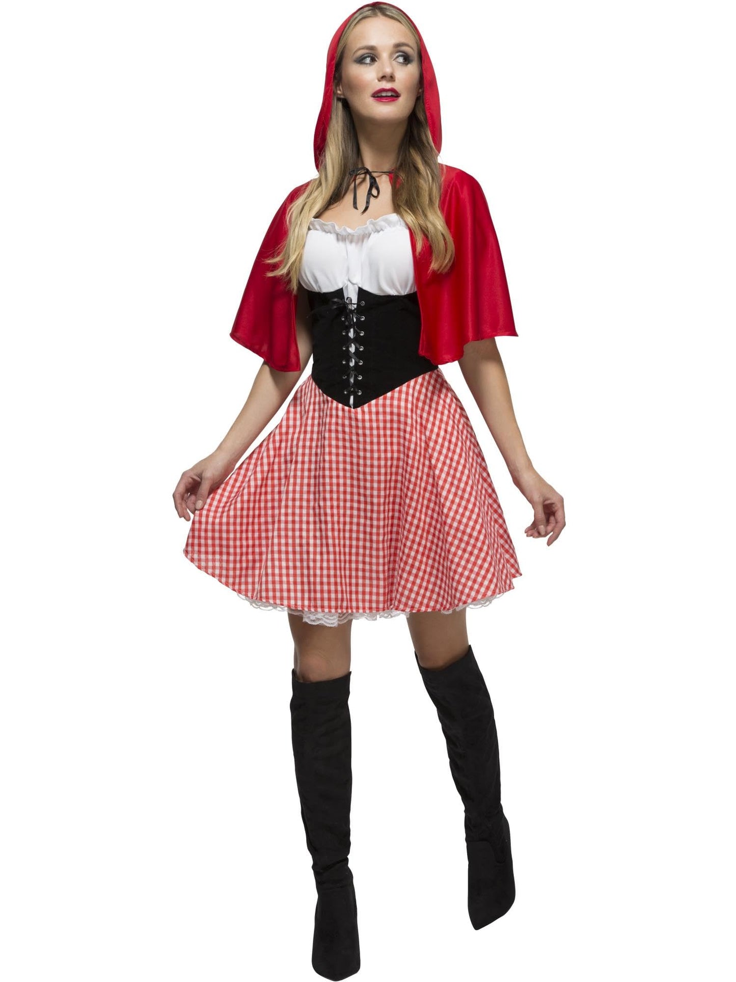 Adult Fever Red Riding Hood Costume Dress
