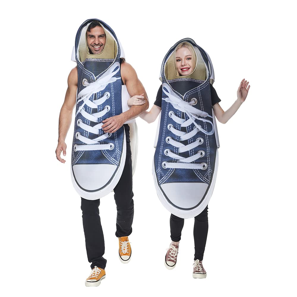 EraSpooky Sneaker Costume Adult Fancy Dress Halloween Party Funny Outfit for Men Women Couple