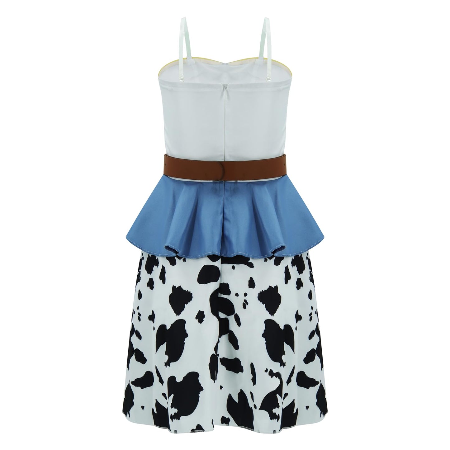 Adult Jessie Costume Dress Women Woody Costume Sleeveless Cowgirl (image 7)