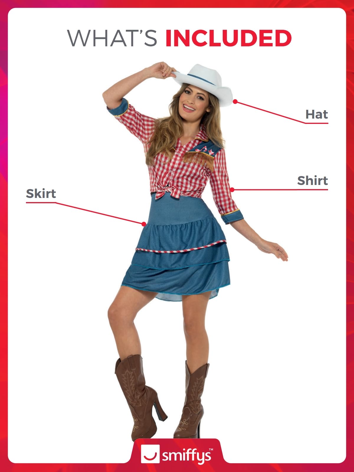 Rodeo Doll Costume - Blue (image 2)