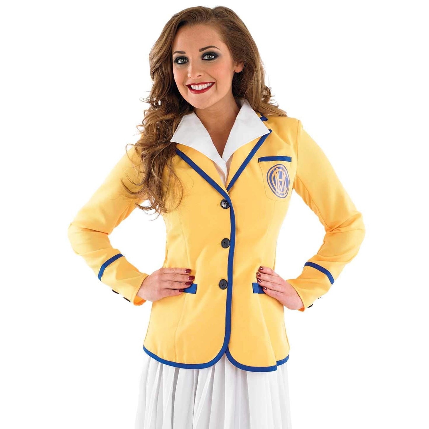 Womens Holiday Camp Fancy Dress Costume - 80s Fancy Dress for Women (image 2)