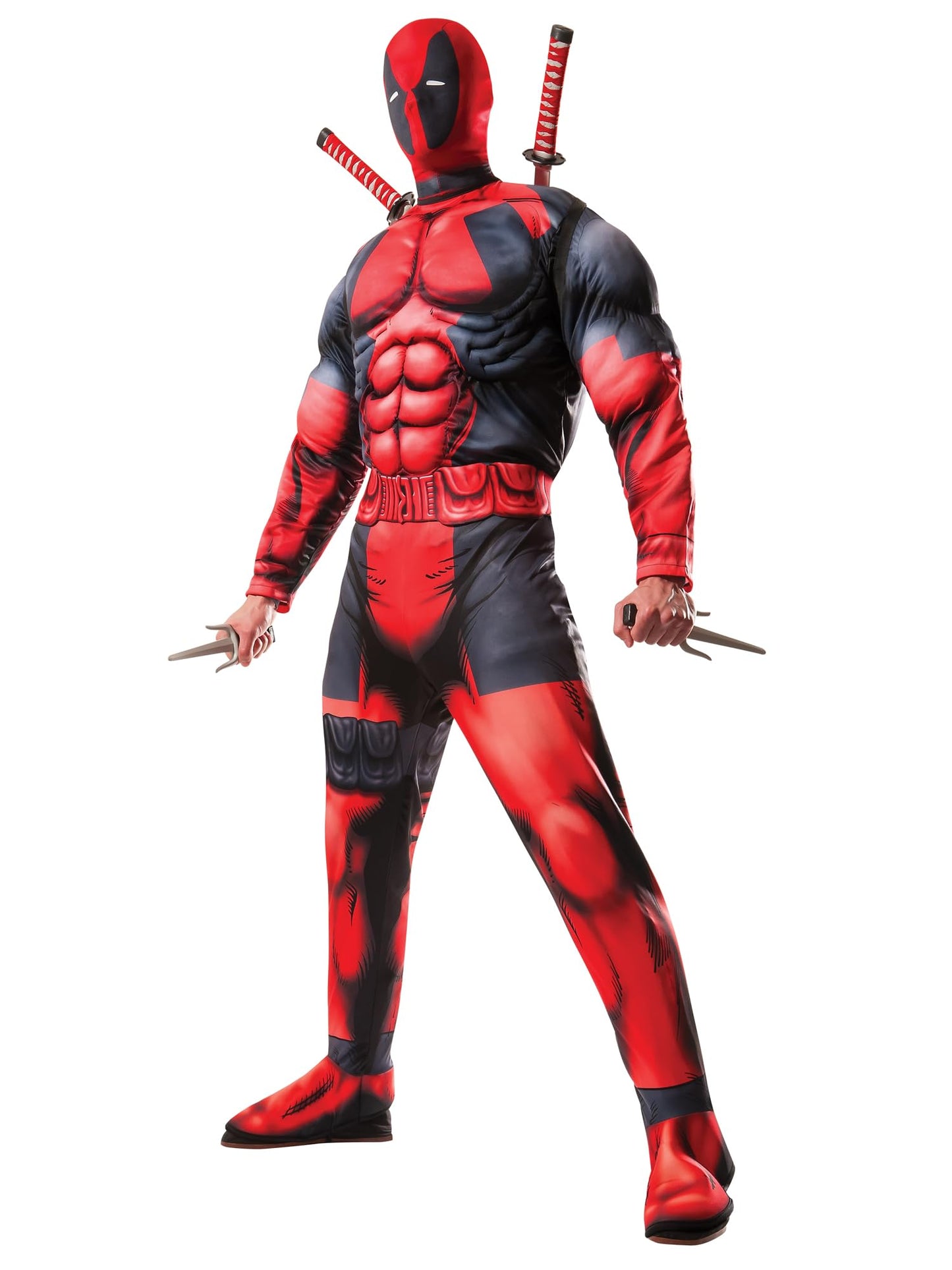 Rubie's Official Marvel Deadpool Deluxe - Adult Costume - XL - Red