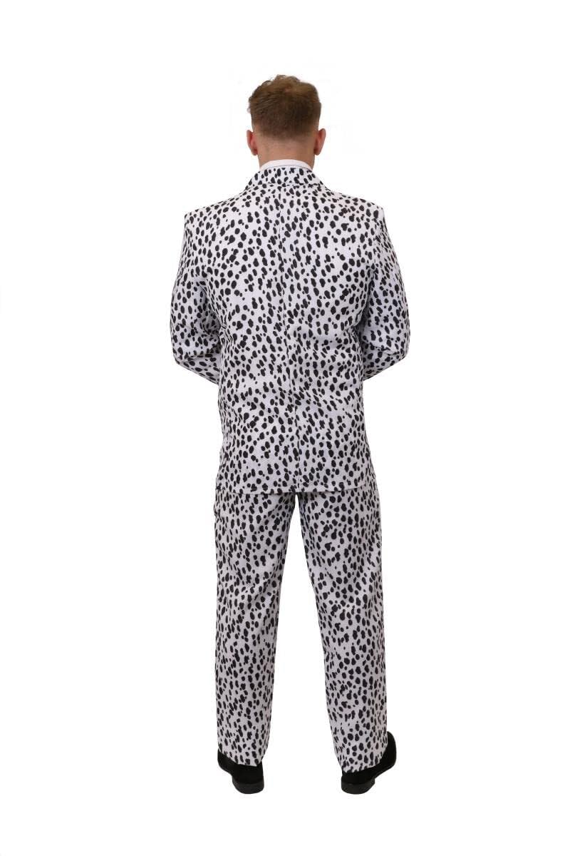 Couples Dalmatian Halloween Fancy Dress Costumes - His and Hers T.V. Film Movie Character Costumes (Mens: Medium - Womens: Medium)