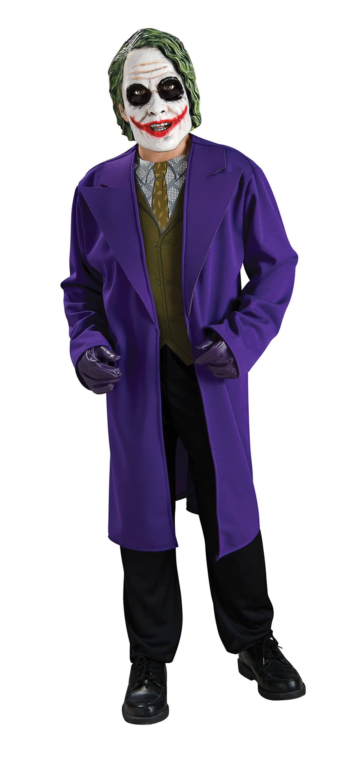 Rubies - Official Classic Costume - Joker, child, I-883105L, L, 12 to 14 years, Purple Halloween