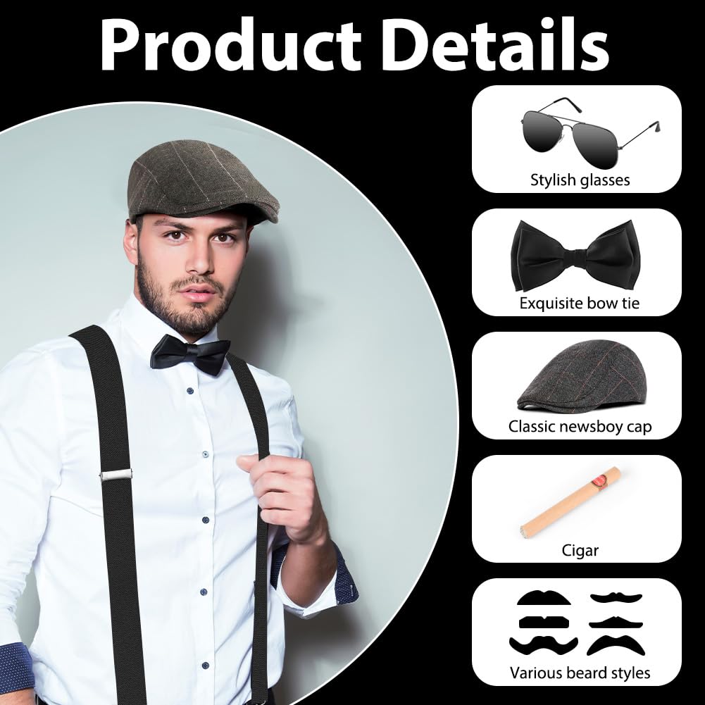 1920s Mens Costume Accessories - 1920s Fancy Dress for Men
