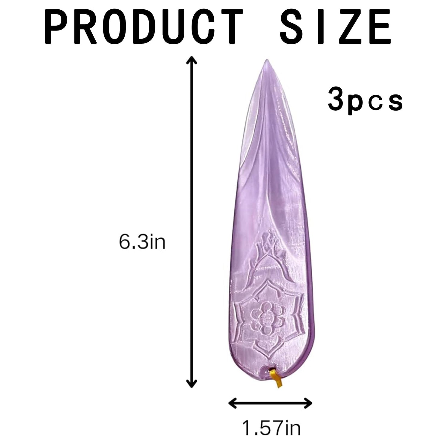 Hunter Cosplay Weapon - Purple Plastic Daggers Cosplay Weapons - K