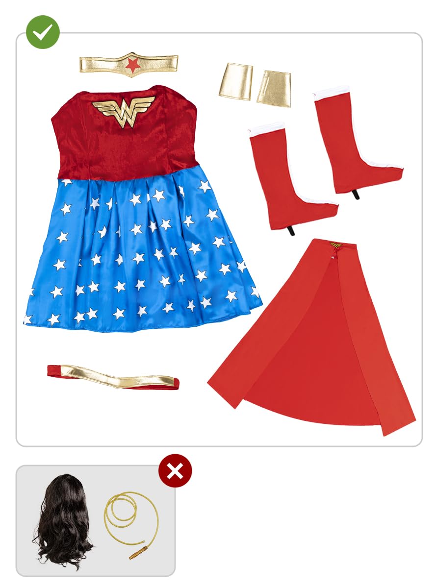 Sexy Wonder Woman Costume for Woman Superheroes - DC Comics (image 6)