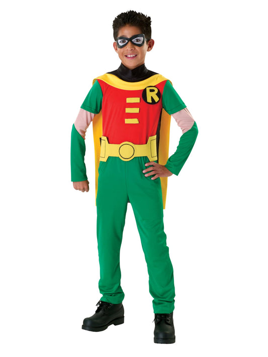Robin classic costume for kids, front view