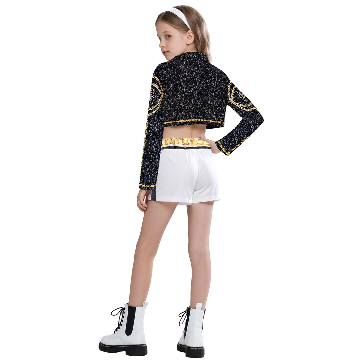 Korean Pop Costumes - Halloween Costume Set with Jacket T-Shirt