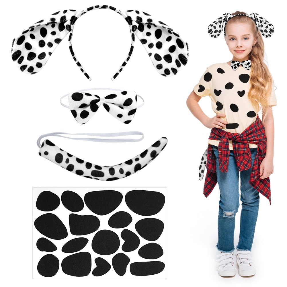 Dog Ears Costume for Kids - Animal Costume Set with Accessories
