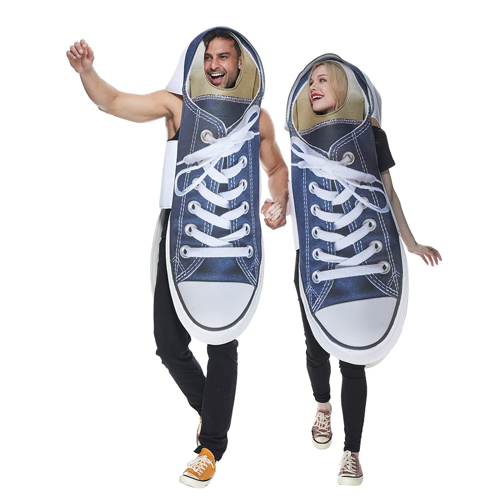 EraSpooky Sneaker Costume Adult Fancy Dress Halloween Party Funny Outfit for Men Women Couple
