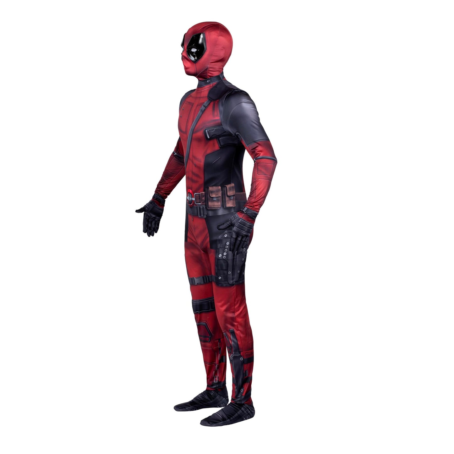 Deadpool Official Adult Deluxe Zentai Costume - Deluxe Two-Way