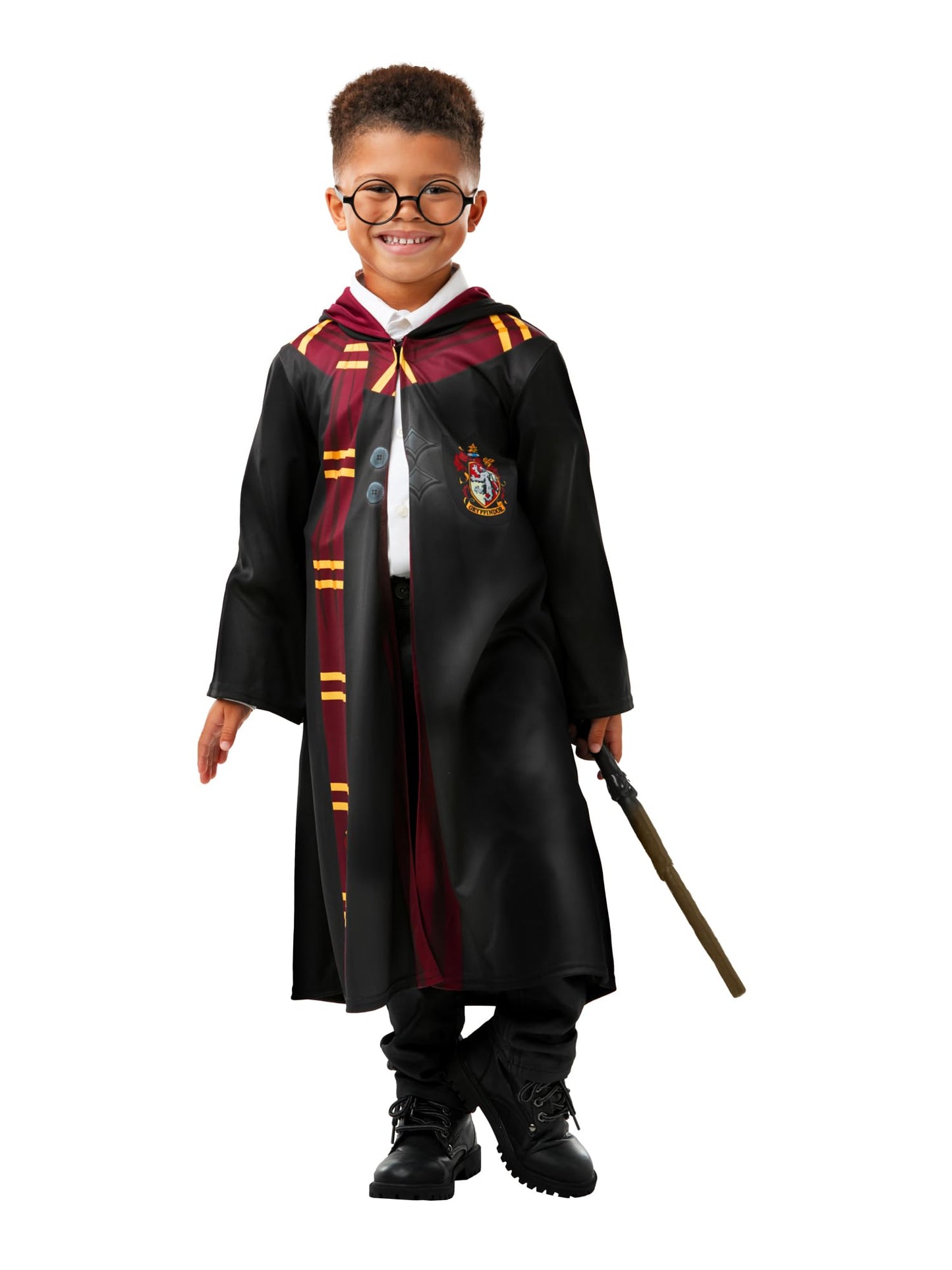 Rubies Official Harry Potter Gryffindor Printed Robe Costume, Childs Size Large Age 7-8 Years Halloween