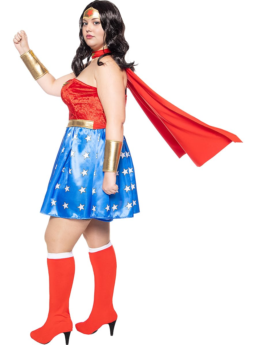 Sexy Wonder Woman Costume for Woman Superheroes - DC Comics (image 3)