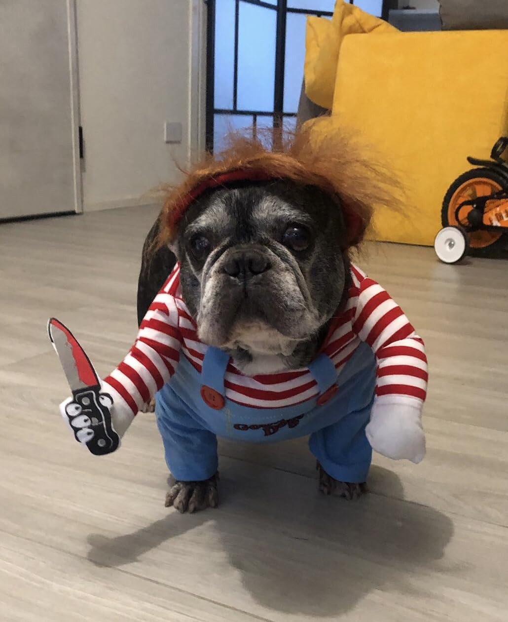 Deadly Doll Dog Clothes - Pets Costume Halloween Cosplay for Dogs