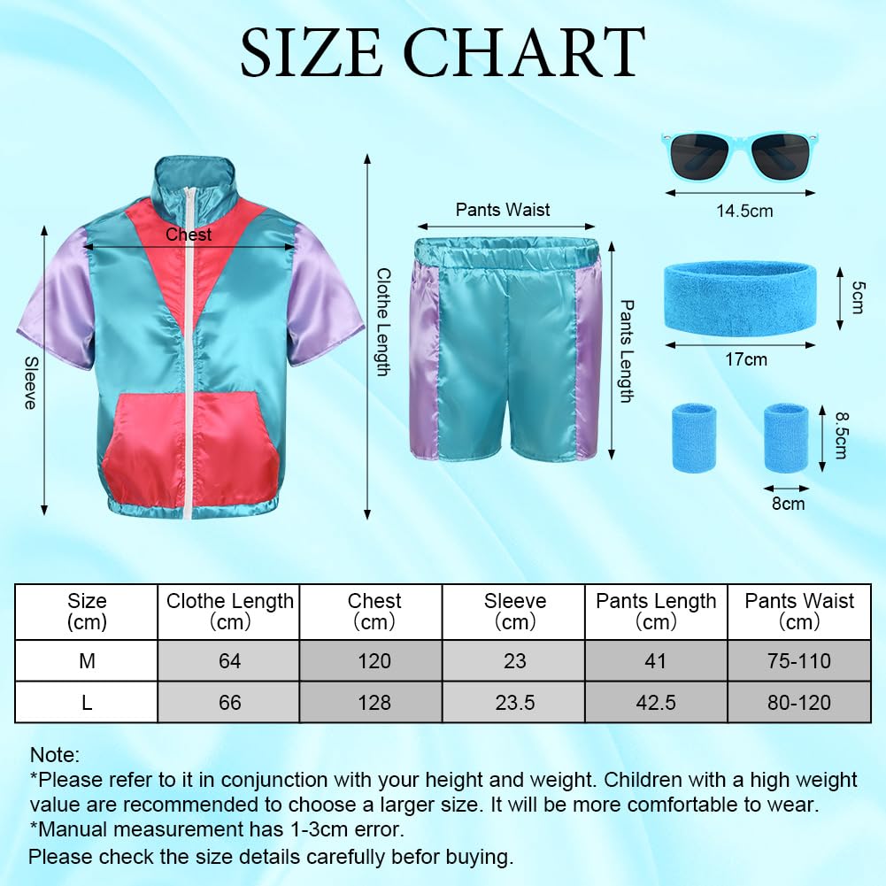 90s Hip Hop Outfit 80s Fashion Shell Suit Costume - 80s 90s Costume (image 2)