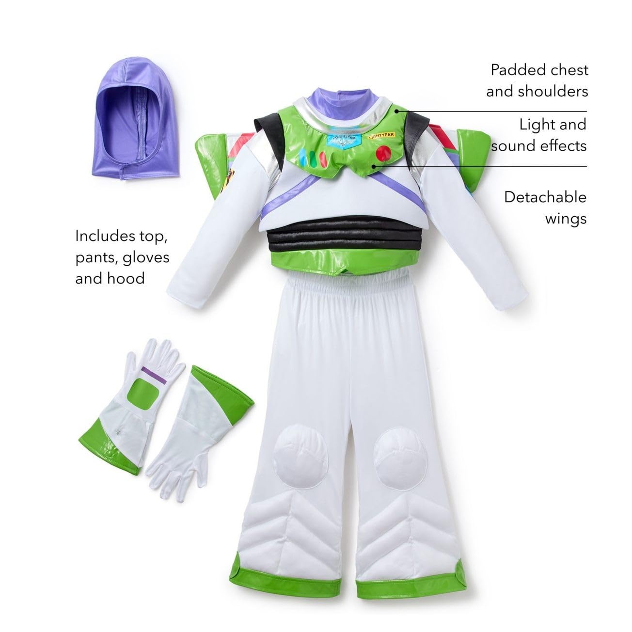 Disney Store Official Buzz Lightyear Costume for Kids, Toy Story